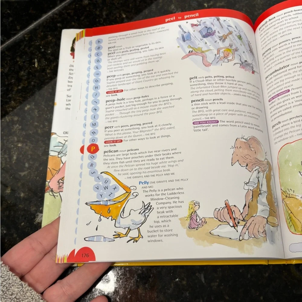 Hardback Oxford Roald Dahl Dictionary - Picture 6 of 10